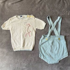 Vintage 1950’s McKem 2-piece Baby Outfit Size 18 months